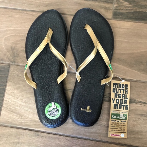 recycled yoga mat sandals